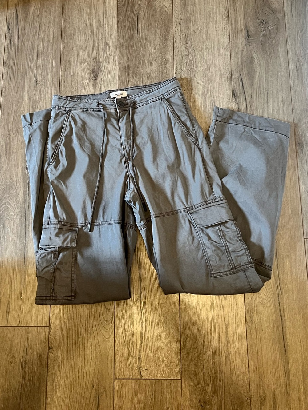 Garage Lucy Fluid Cargo Pant - Forged Iron